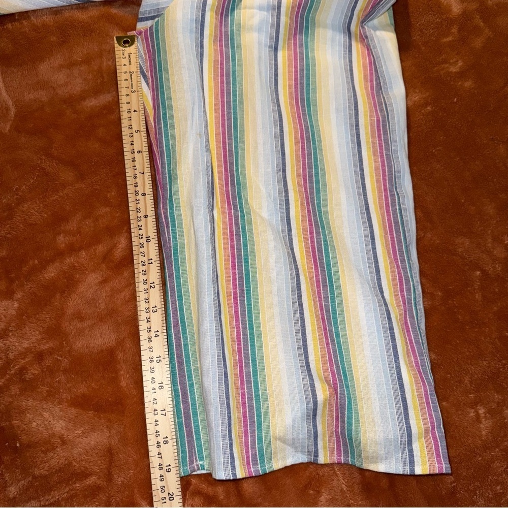 Jude Connally Multicolor Striped Women's Romper Size Medium - Picture 7 of 9